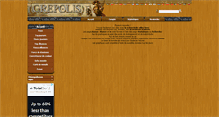 Desktop Screenshot of en.grepo-world.com